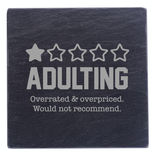 Adulting Rated 1 Star