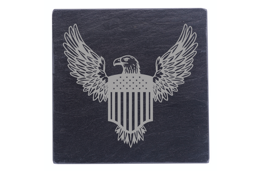 Bald Eagle American Shield