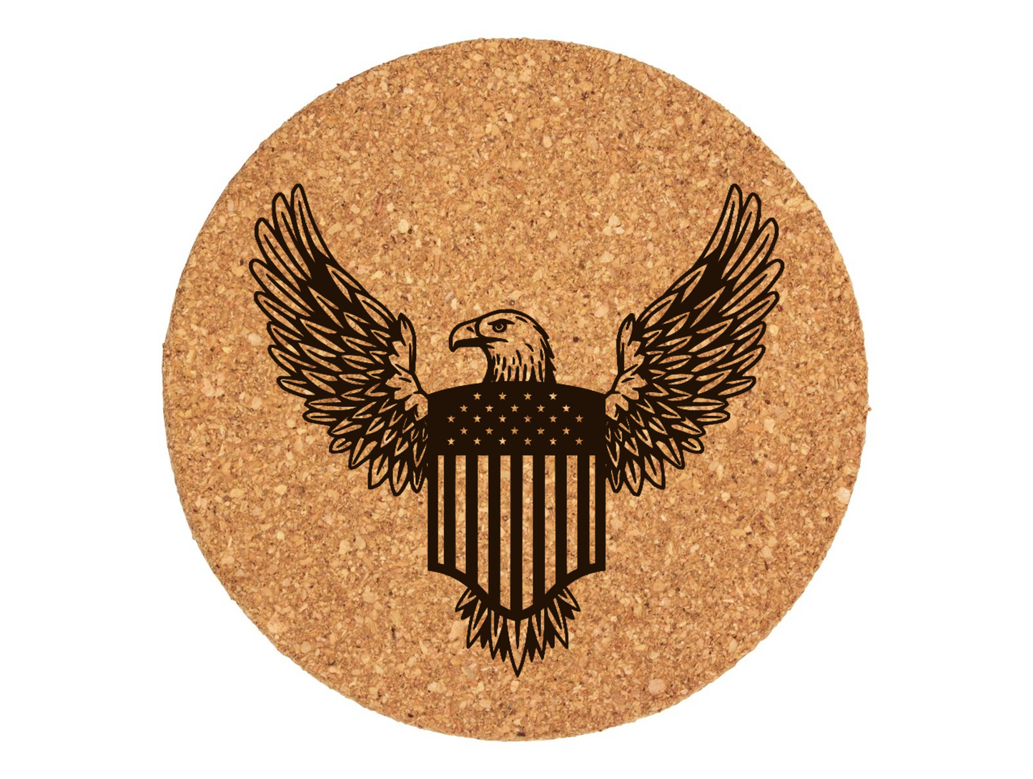 Bald Eagle American Shield