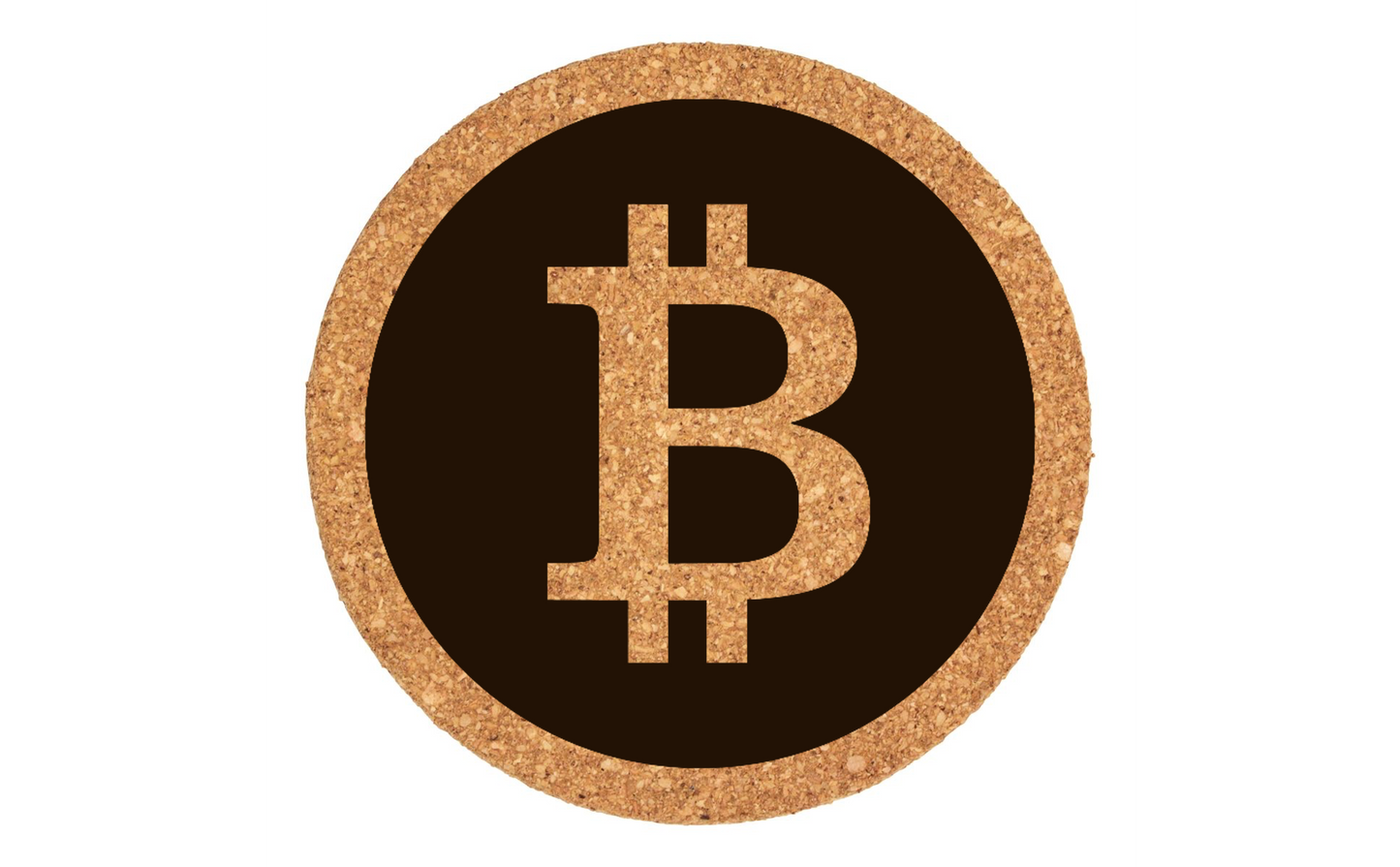 Bitcoin Sign: Filled