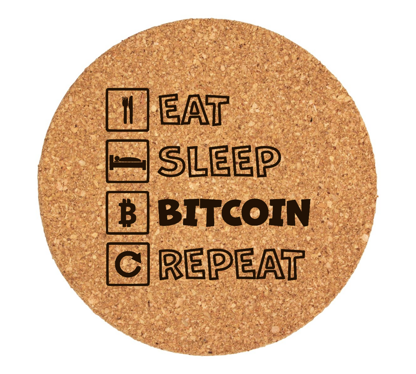 Eat Sleep Bitcoin Repeat