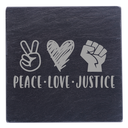 Peace, Love, And Justice Sketch